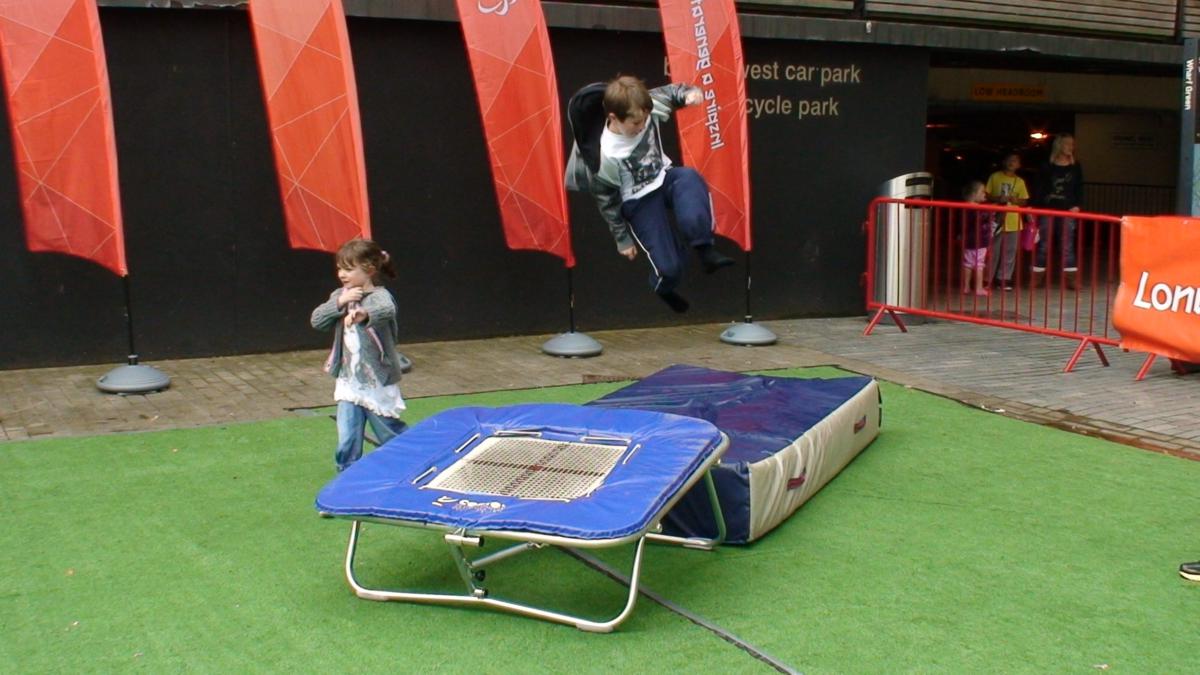 31st July - Trampolining and Water Walkers